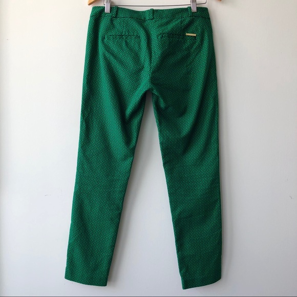 Michael Kors Green Foulard Dress Pants - Picture 5 of 8